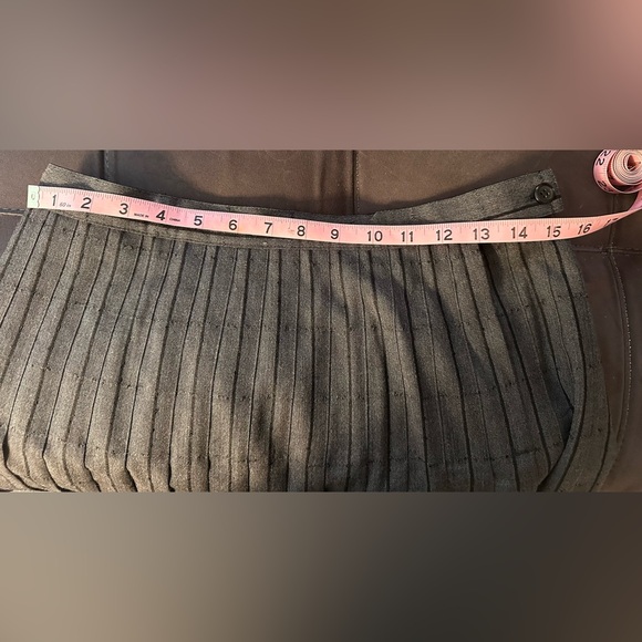 Pendleton Grey Skirt, Wool Skirt, Pleated Skirt, Academic Skirt, Size 8 - Picture 5 of 9